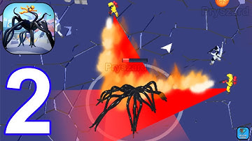 Black Alien Survival - Gameplay Walkthrough Part 2 Alien Army Commander Defense Game (Android, iOS)