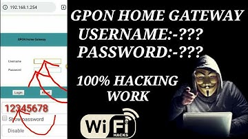 How to Change Subisu Wifi Nokia Router Username and Password kaise hack kare?Subisu Wifi ke GPON H