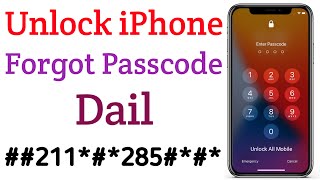 How To.? FREE.!! Unlock iPhone Forgot Passcode✔️1000% Working any iPhone