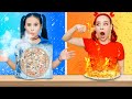 Hot vs Cold Twin Sisters | Sister On Fire VS Icy Sister Funny Pranks and Funny Family Situations