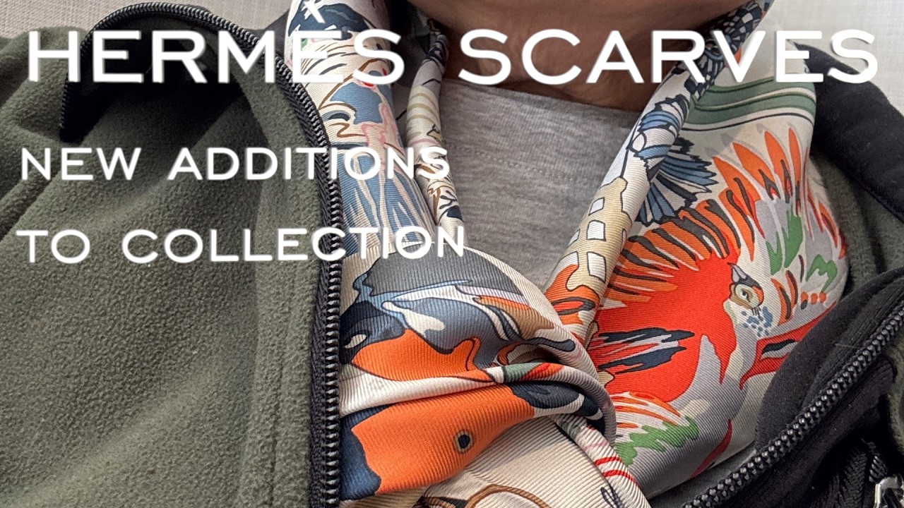 Hermès Scarves | New Additions To My Collection | 2026 | Silk