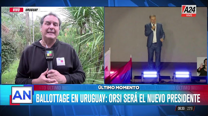 📢 Yamandú Orsi del Frente Amplio gana la presidencia en Uruguay