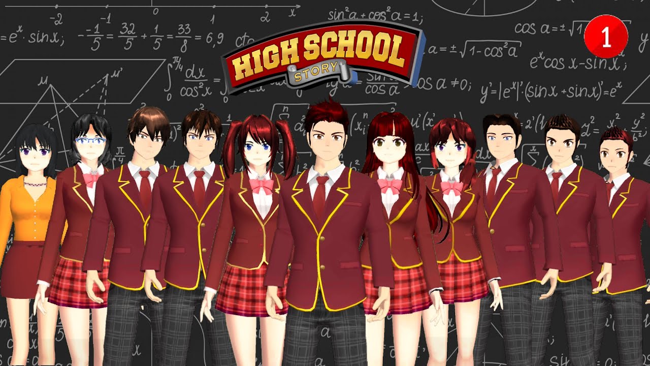 [EP1] High School: Naughty Students || Drama Sakura School Simulator