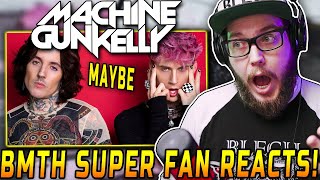 Metalhead Reacts to Machine Gun Kelly – Maybe ft. Bring Me The Horizon | REACTION \/ REVIEW