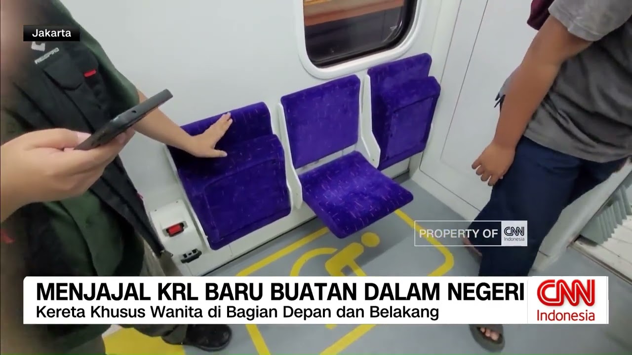 Menjajal KRL Baru Buatan Dalam Negeri