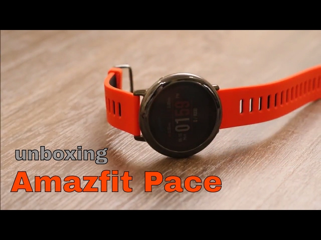 Xiaomi Amazfit Pace Smart watch unboxing and first impression - YouTube