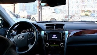 2013 Тойота Камри XV50 Тест-Драйв. Видеообращение. 2013 Тойота Камри XV50 Тест-Драйв. Видеообращение.