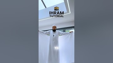 How to wear ihram in a way that provides safety, security and real comfort and flexibility in hajj.
