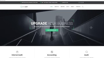 Multipage Consulting Website Template by RockThemes - 61349