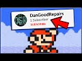 I played my earliest subscribers mario levels