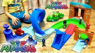 Герои в Масках - Город героев. Кэтбой и Ниньзялино PJ Masks Rival Racers Track Playset