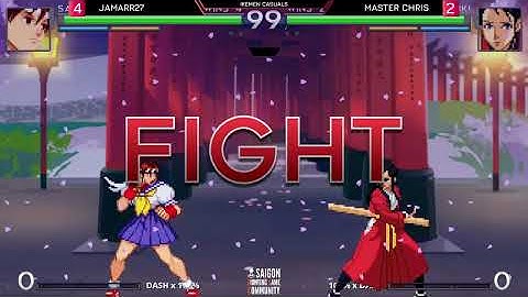 P1 Jamarr27 vs P2 Master Chris | Ikemen Go Casual PoTS Build session.