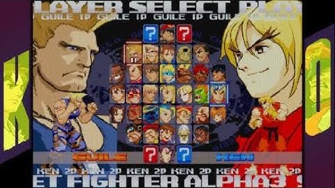 Street fighter Alpha 3 Upper - (Guile) Arcade Mode