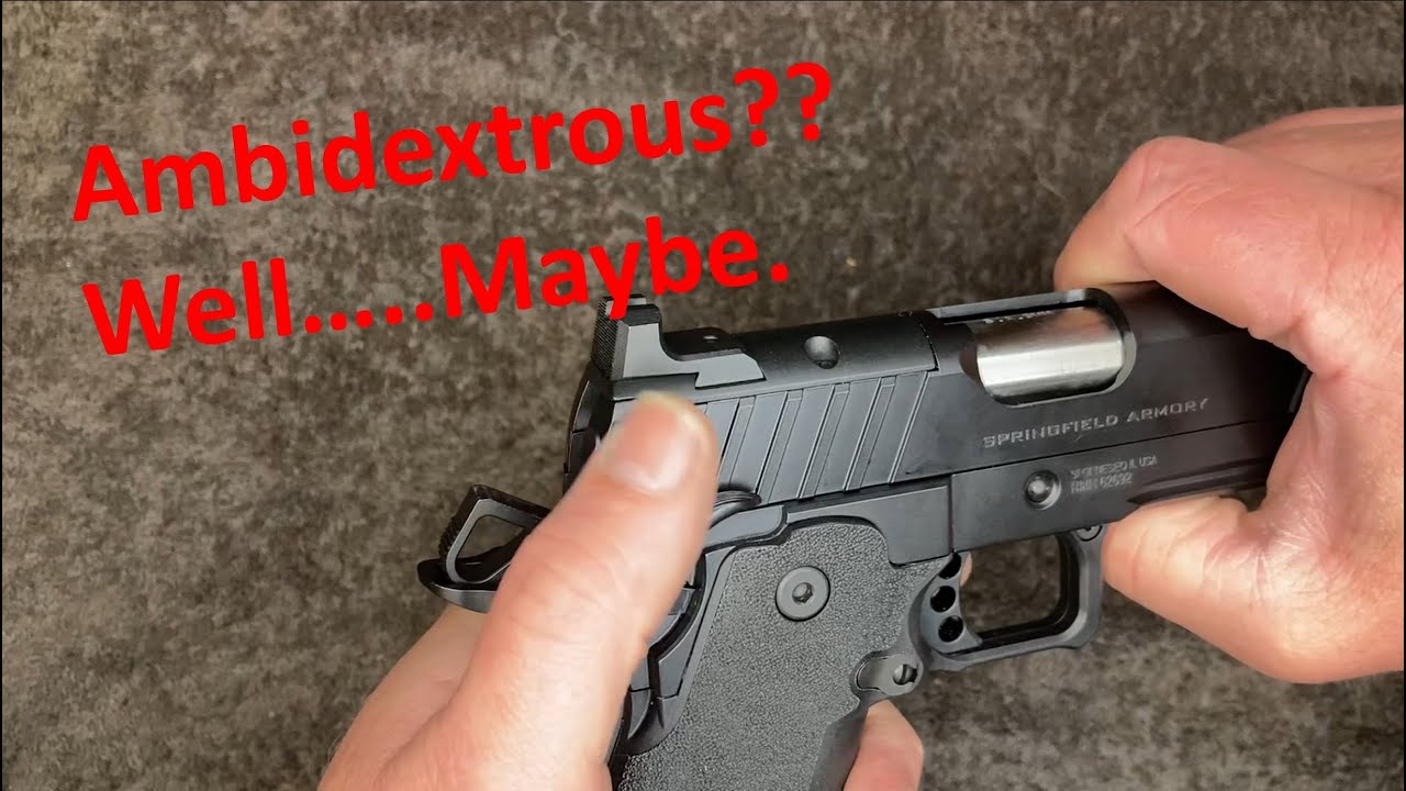 Springfield Prodigy Replacing Extractor Springfield Armory Prodigy - Overview & Safety Repair - YouTube