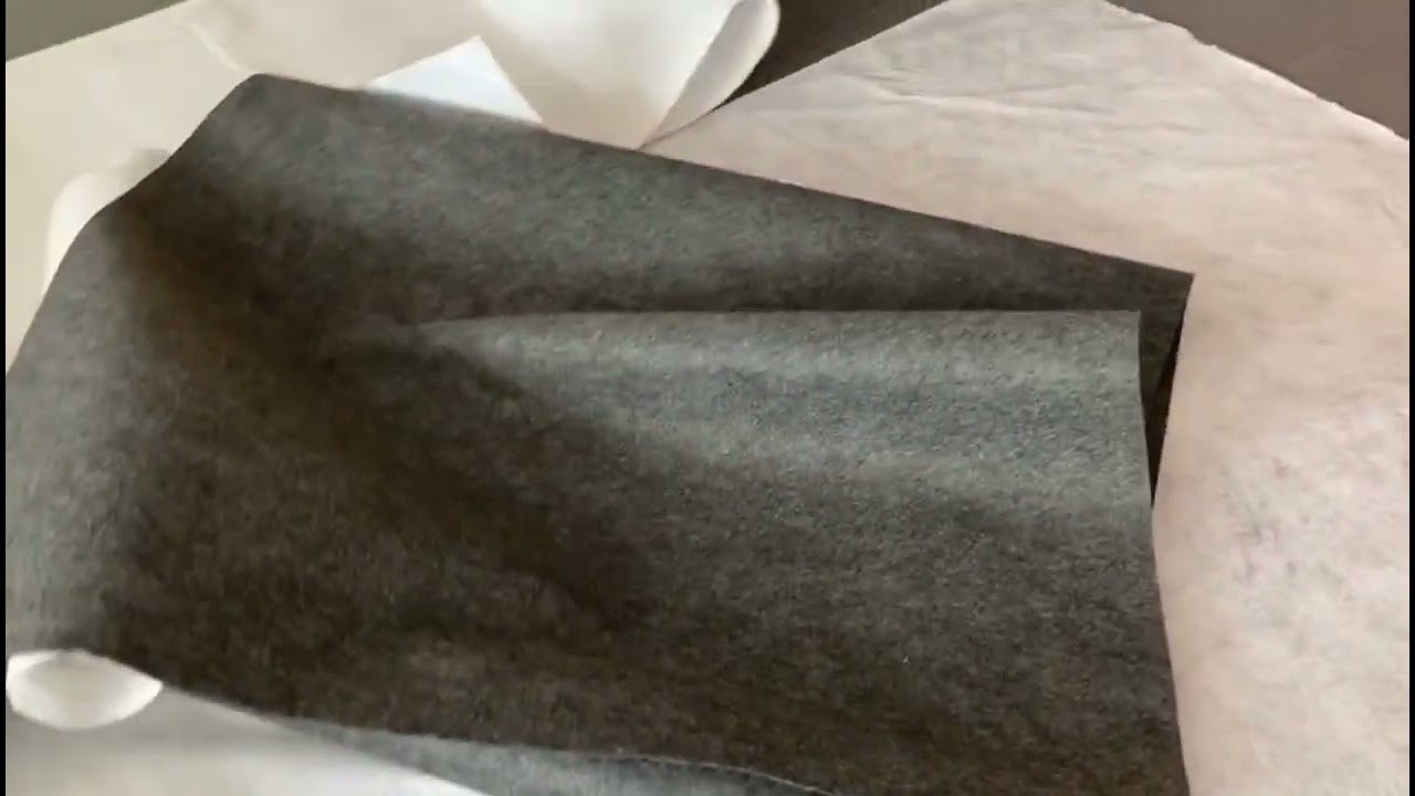 white sticky felt coating non -woven felt cloth roll Chinese manufacturer,