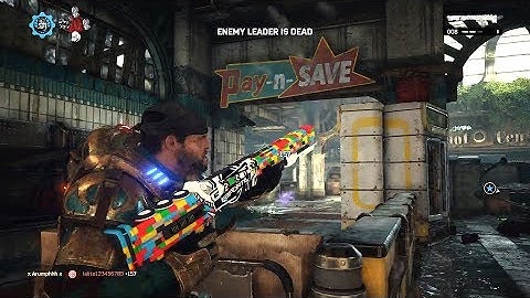 BAPTIZING EVERY SINGLE ROUND! (Gears of War 4) Amazing Guardian Gameplay on Checkout!