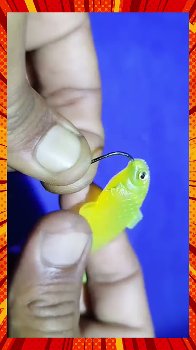 Tutorial How To Put Fishing Bait #shorts #fishing #tutorial