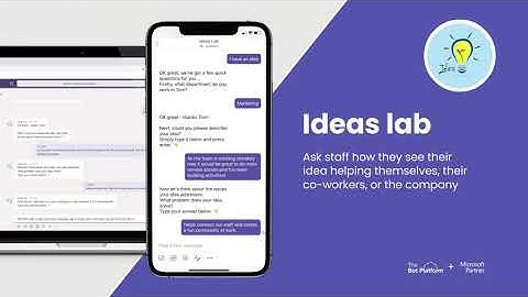 Create employee innovation tools on Microsoft Teams