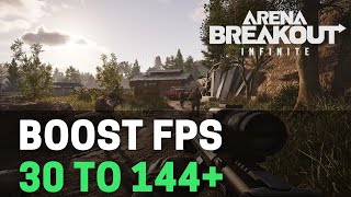 BEST PC Settings for Arena Breakout Infinite ! (Maximize FPS & Visibility)