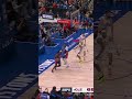 Pistons battle on the glass and Cade makes them pay.. offensive board leads to the triple 🔥