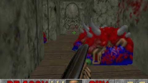 Doom II - MAP18 "The Courtyard"