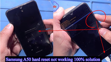 Samsung A50 Hard Reset April 2022 new security patch | galaxy A50 hard reset not working 100% solved