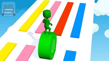 Layers Roll | All Level Gameplay | Android, iOS | Satisfying Mobile Tiktok Games | NEW UPDATE #6