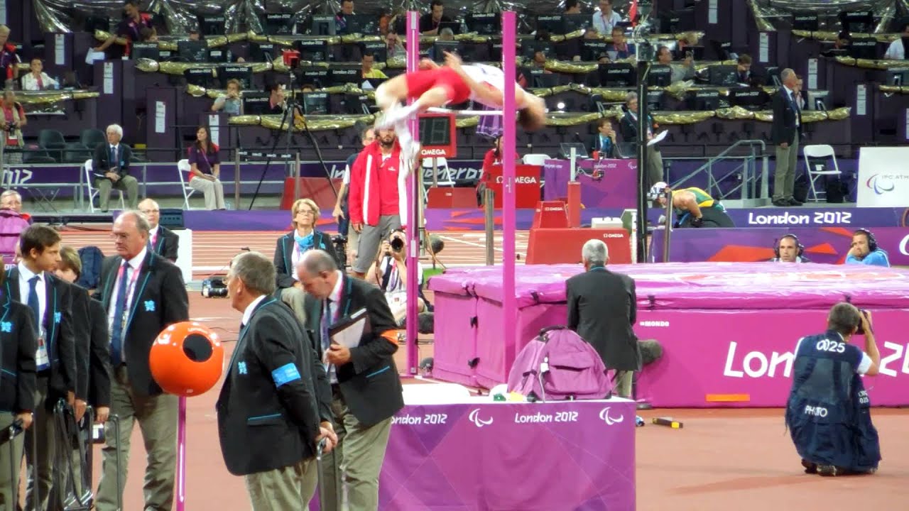Paralympics London 2012 High Jump (World Record Broken) YouTube