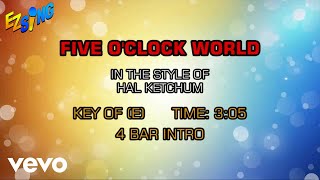 Celebrity Hal Ketchum - Five O'Clock World (Karaoke) Net Worth