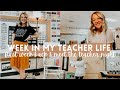 WEEK IN MY TEACHER LIFE | meet the teacher night + first week back