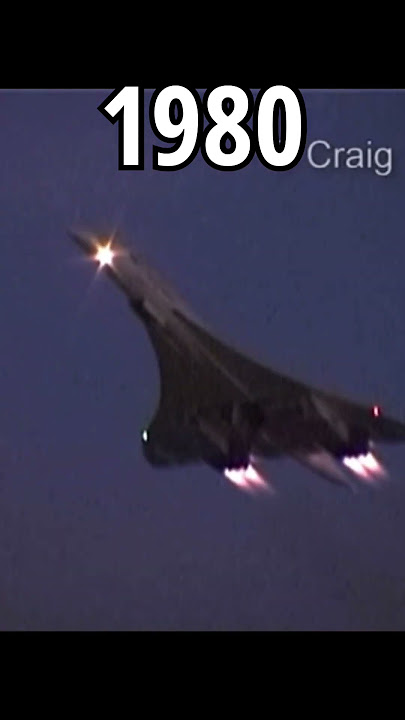 Evolution of concord (1969-2004) #shorts #concord #planes #evolution