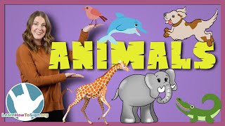 50 ASL Animal Signs | Part 1 | Sign Language for Beginners screenshot 3