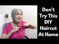 I Cut My Hair: DIY Haircut Gone Wrong!