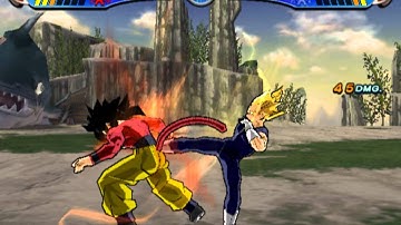 DBZ Budokai 3 Goku Vs Vegeta (breakthrough)