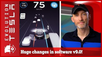 Huge Changes in Tesla Software Version 9 - Autopilot, Dashcam, Atari Games and More!