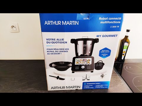 My Gourmet Arthur Martin - Nouveau rival au Monsieur Cuisine Connect et Thermomix - Robot de cuisine