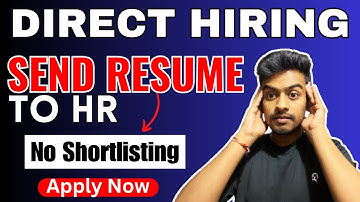 Biggest Hiring | Direct Hiring | Latest Off Campus Drive 2024 | 2021 | 2022 | 2023 Batch Hiring |Job