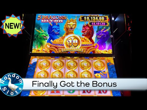 New⭐️5 Dragons Ultra Slot Machine Bonus