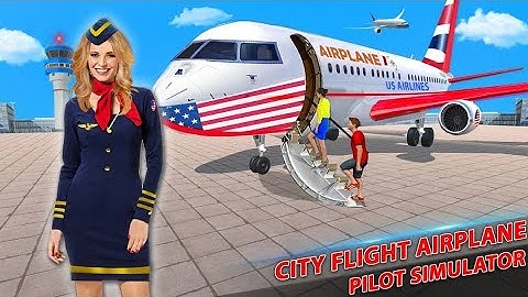 Airplane Flight Pilot Simulator Part 3 - Zee Version - Android Gameplay