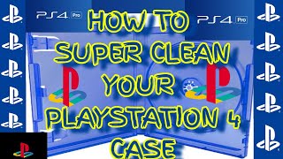 HOW TO SUPER CLEAN YOUR PLAYSTATION 4 CASE INSIDE & OUT by GLASS OF TECH PS1 PSone PS3 PS4 PS5 4K 8K screenshot 3