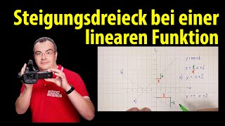 Steigungsdreieck bei einer linearen Funktion | Lehrerschmidt