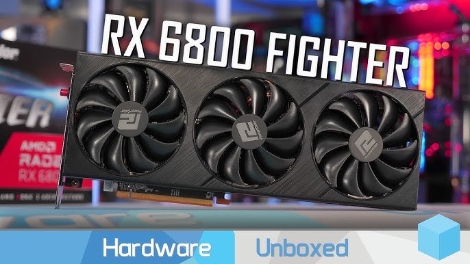 UNBOXING POWERCOLOR AMD RADEON RX 6800 XT RED DEVIL, WITH RGB TEST