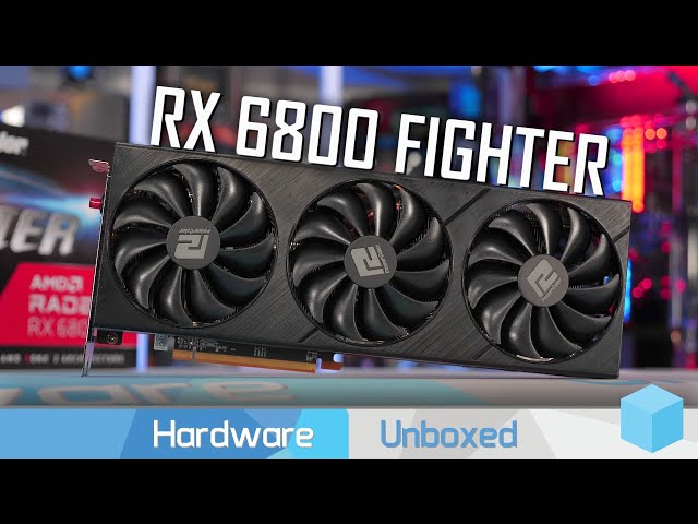 PowerColor RX 6800 Fighter Review, Power, Thermals, Overclocking & Gaming 