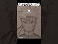 NARUTO DRAWING ☠️☠️. #shorts #drawing #trending #naruto
