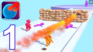 Superhero Run 3D - Gameplay Walkthrough Part 1 - All Levels 1-12 (Android, iOS) screenshot 3