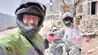 Mountain Road to Upper Mustang | Day  1 of Tiji Festival in Lomanthang | Motorcycle Adventure