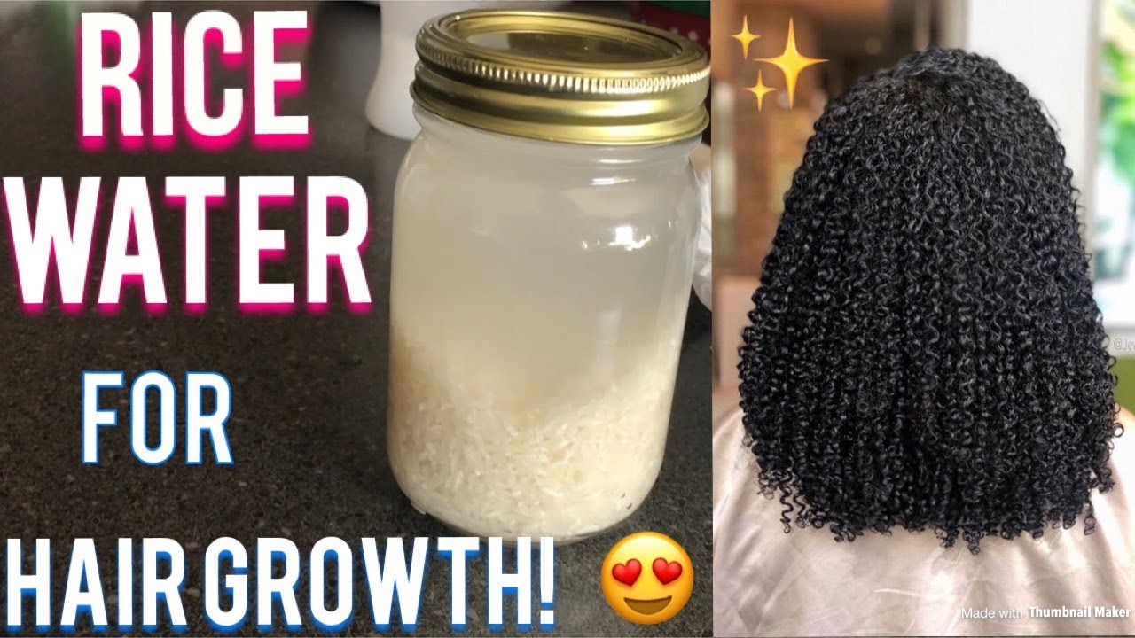 RICE WATER FOR FAST HAIR GROWTH!! Hair Growth Remedy YouTube