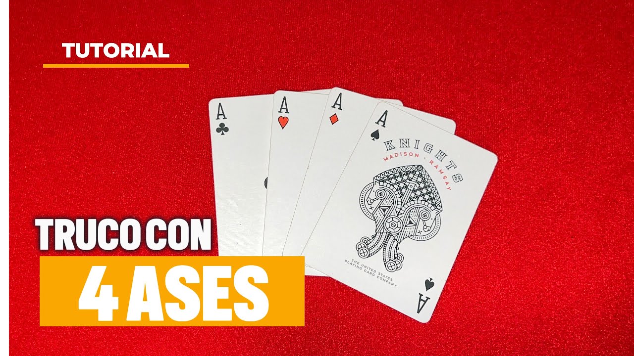 Truco Increíble: El Espectador Encuentra los 4 Ases – ¡Fácil y Sorprendente!