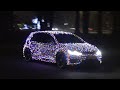 Cars with a Christmas garland - Cars in Mâcon - R8 V8 Evox, Shelby GT350, Camaro SS, M2 G87...