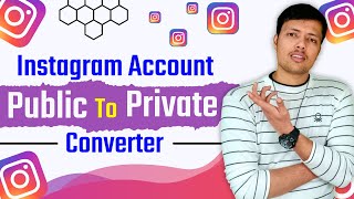 How to Convert Instagram Public to Private Account | Instagram Account Public se Private me set kare
